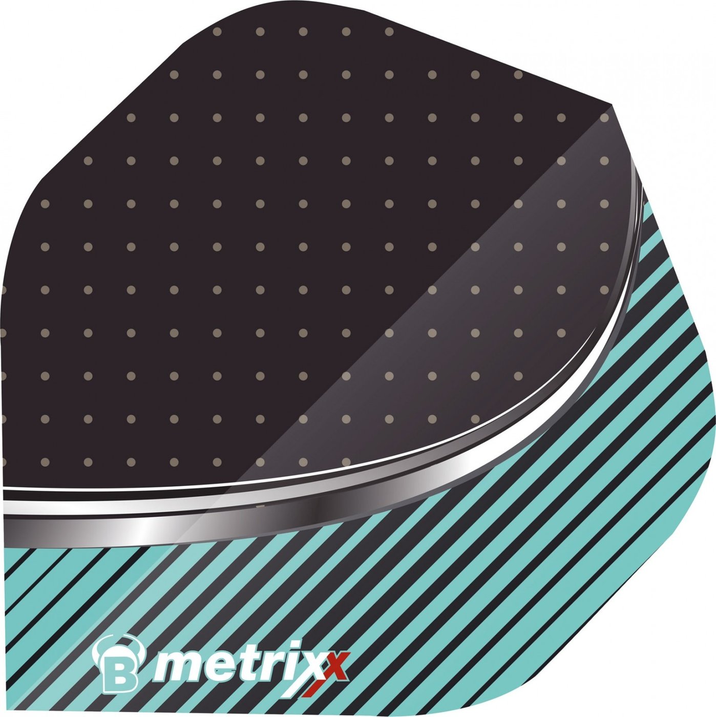 BULL'S Metrix Stripe Aqua Darts Flights