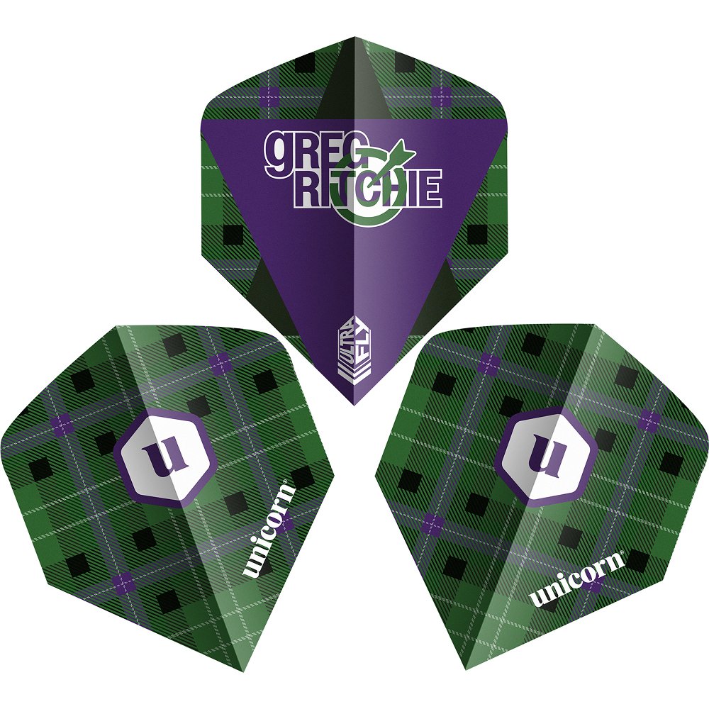 Unicorn Ultrafly Greg Ritchie Big Wing - Piórka do Darta