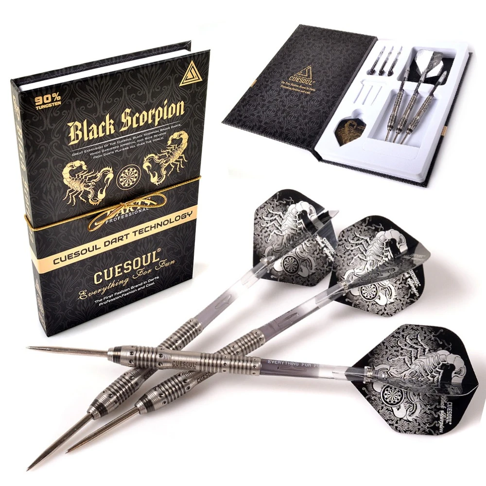 Cuesoul Scorpion Black 90% Dartpile