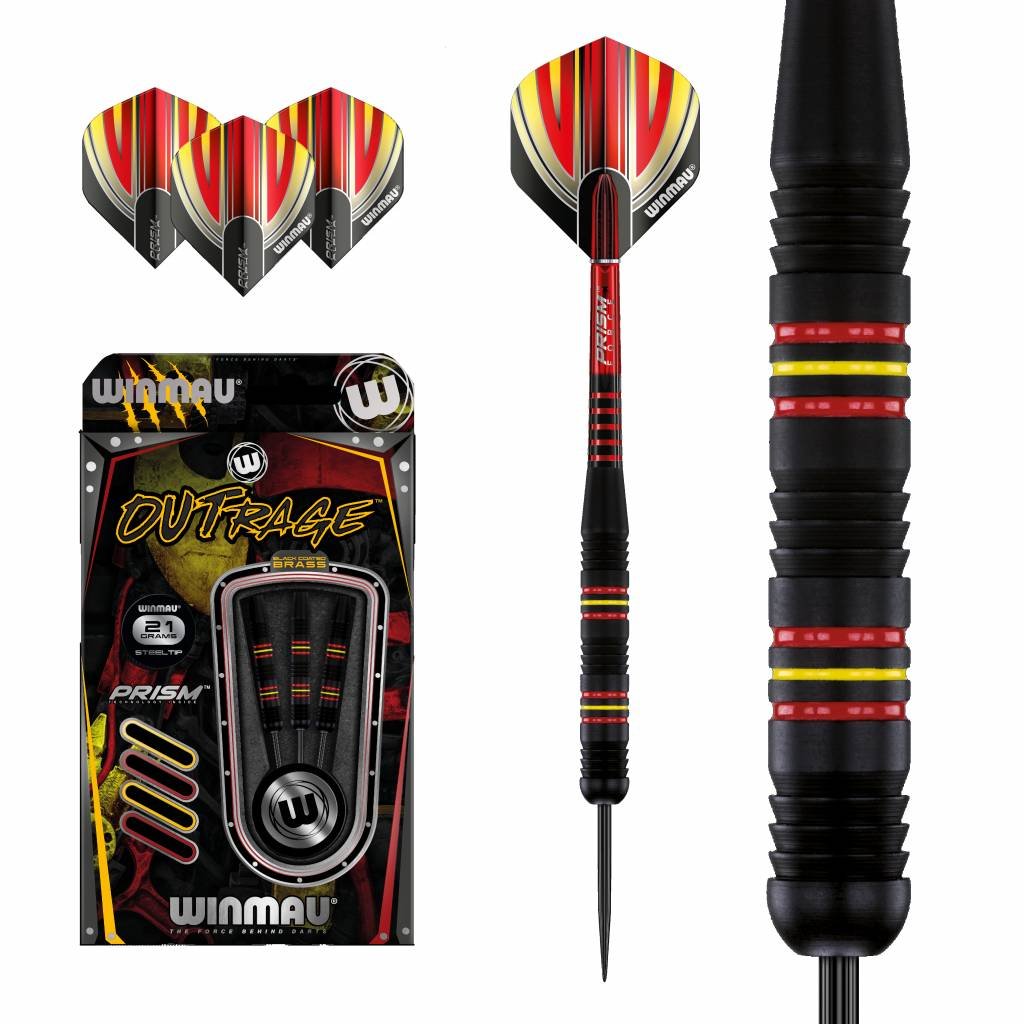 [Tweedekans] Winmau Outrage 2 Brass-23gram
