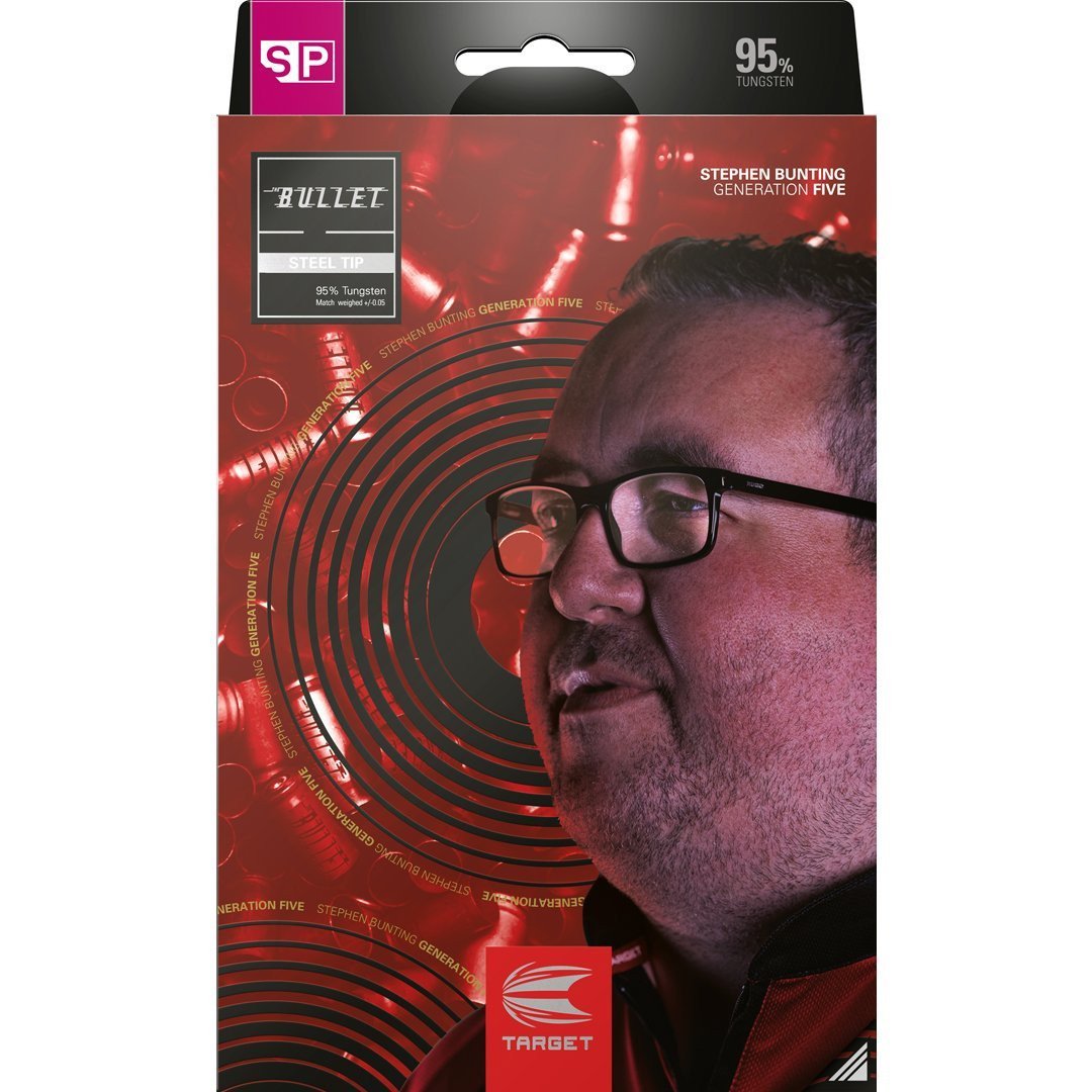 Target Stephen Bunting Gen 5 Swiss Point 95% - Steel Tip Darts