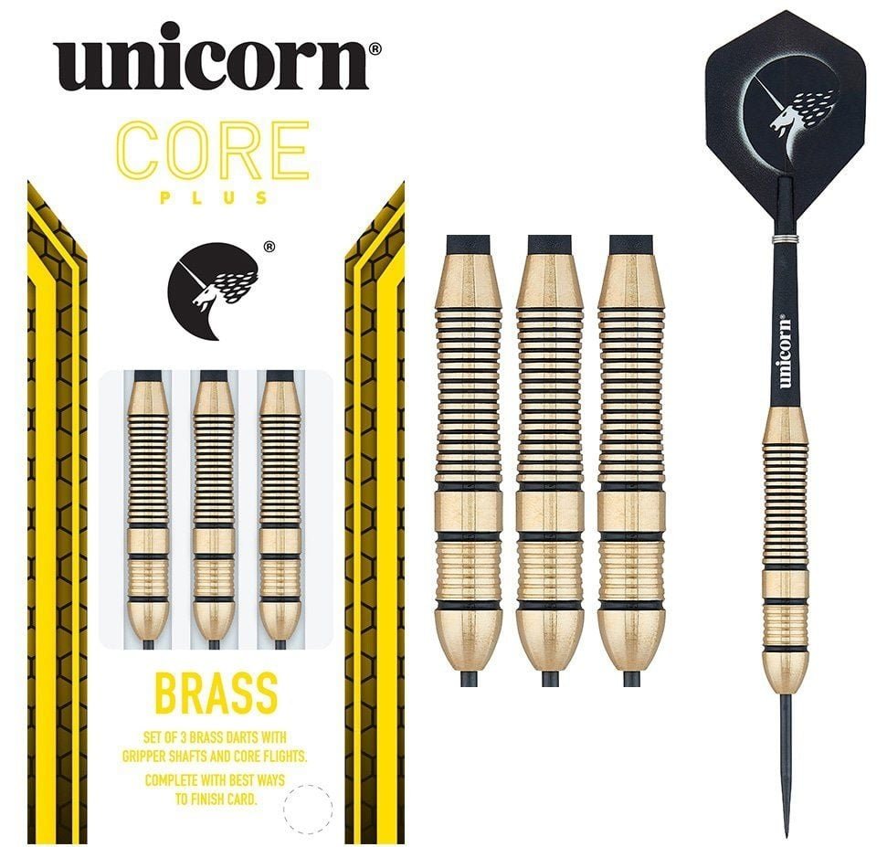 Unicorn Core Plus Shape 1 Brass Darts