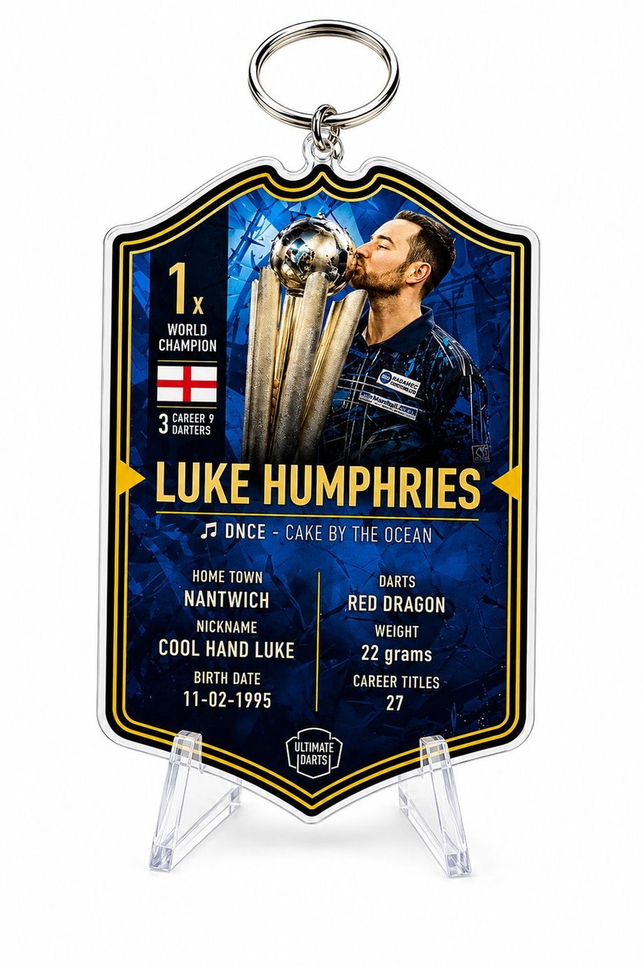 Ultimate Card Key Chain Luke Humphries