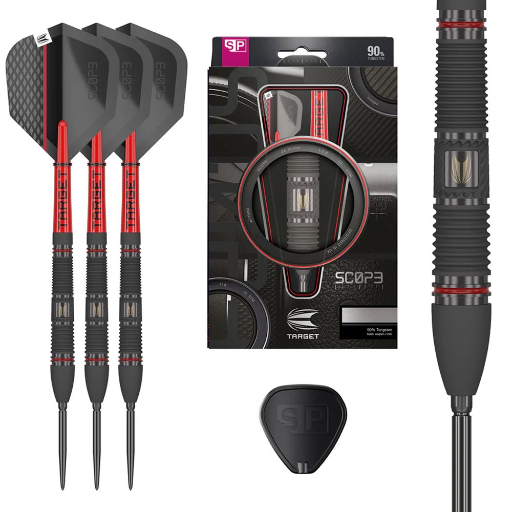 Target Scope 02 Swiss Point 90% - Steel Tip Darts - Dartshopper.com