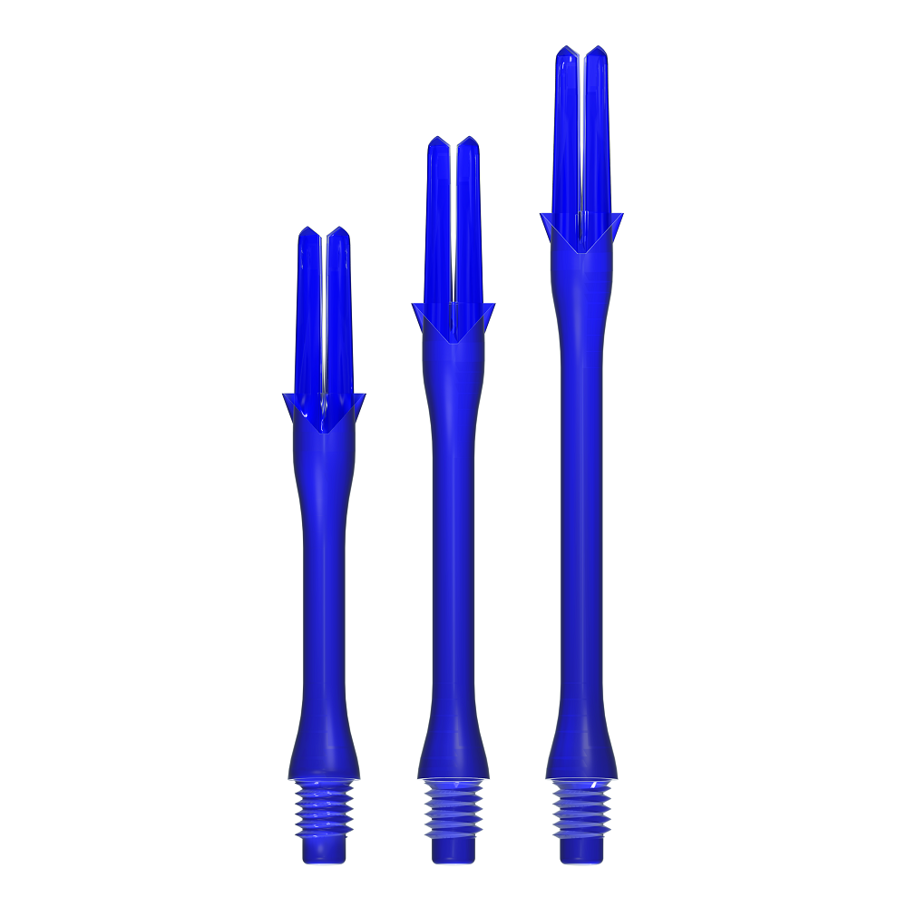 L-Style L-Shafts Locked Slim Blue Darts Shafts
