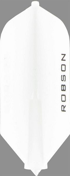 Bull's Robson Plus Slim - White Darts Flights