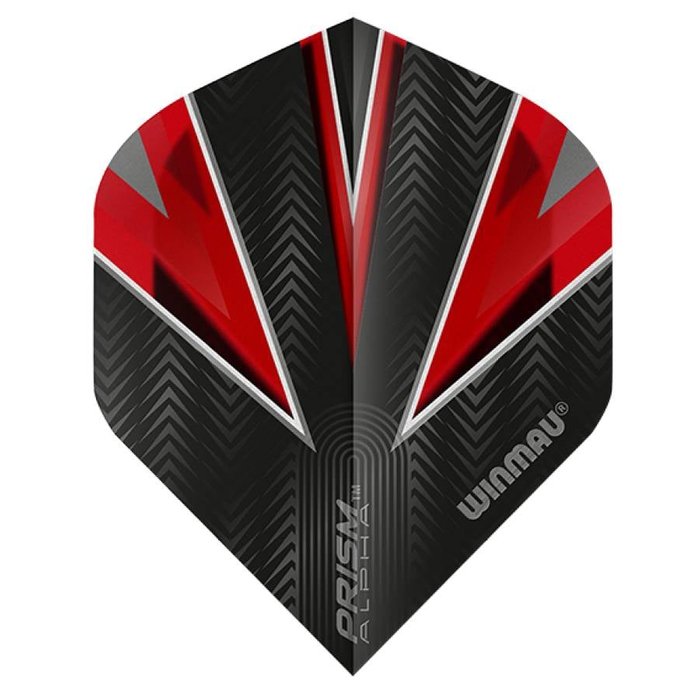 Alpha Red Piórka Winmau Prism Alpha Red - Dartshopper.pl