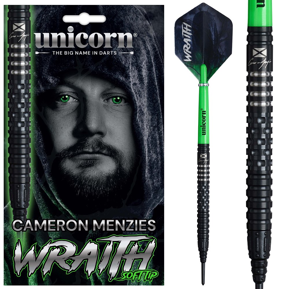 Unicorn Wraith Cameron Menzies 90% - Soft Tip Darts