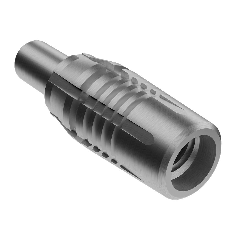 Shot Threadhead Point Adaptor Silver