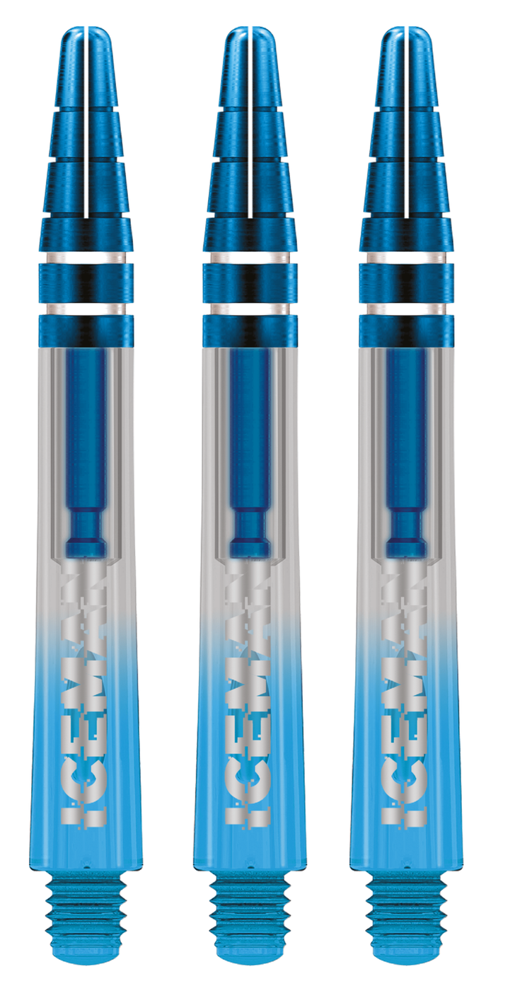 Red Dragon Nitrotech Ionic Gerwyn Price Blue Dipped Darts Shafts