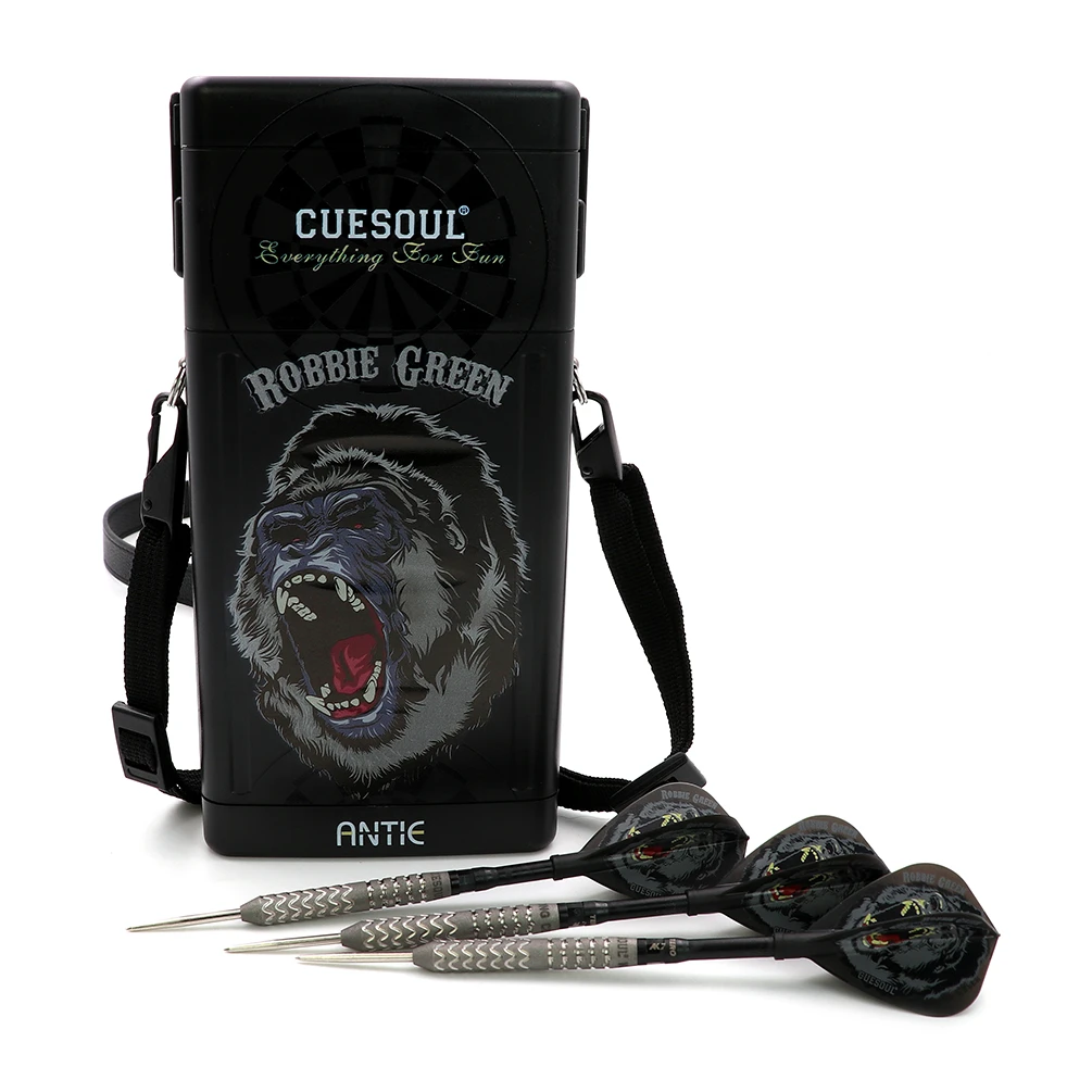 Cuesoul Robbie Green Oil Paint Silver 90% Dartpile