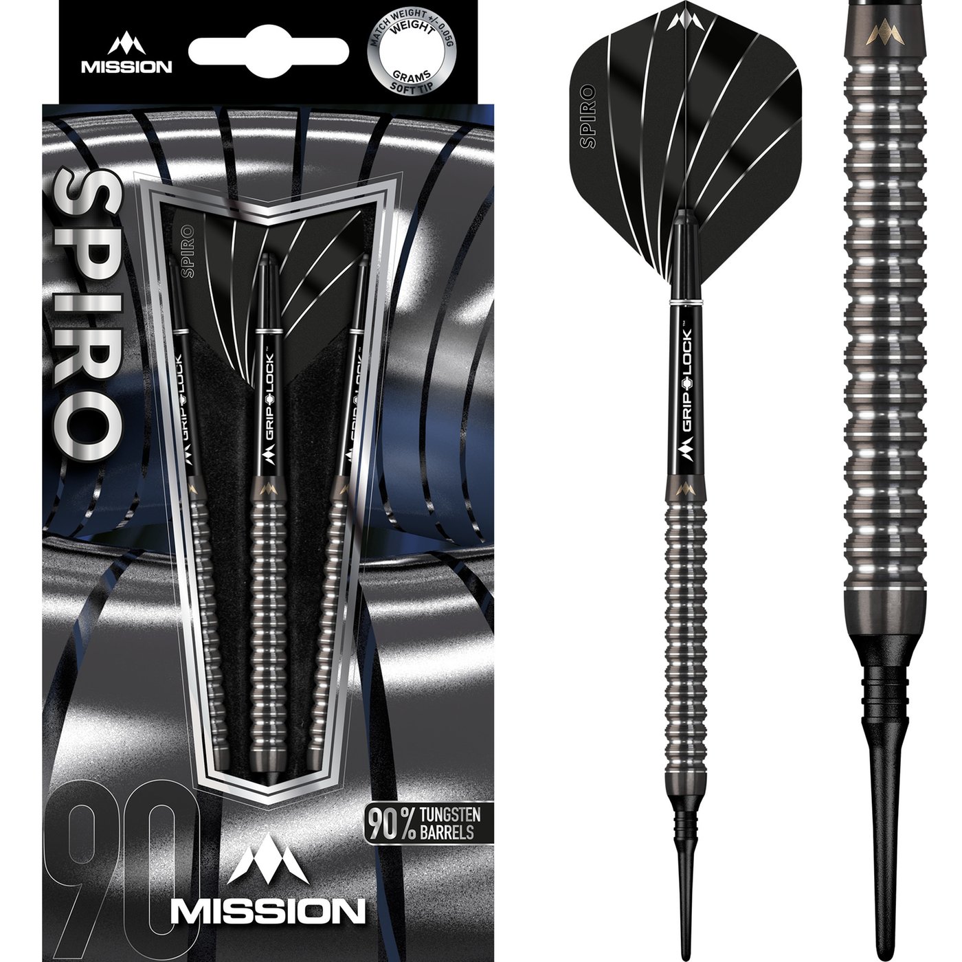 Mission Spiro M1 90% Soft Tip Darts