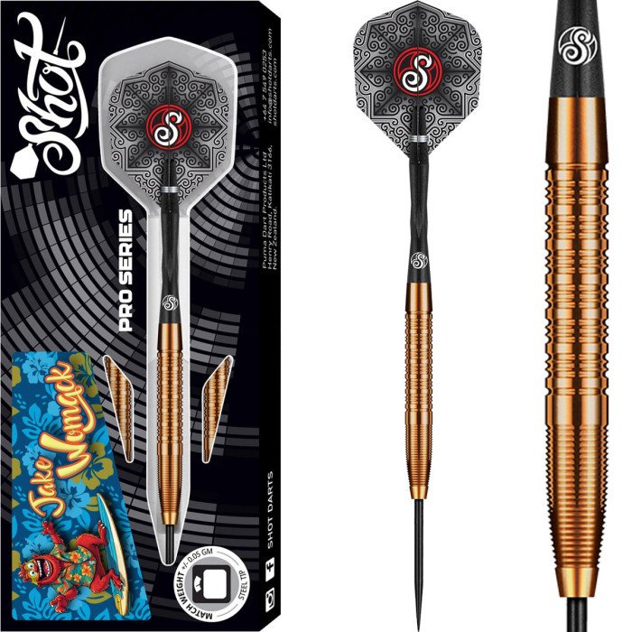 Shot Jake Womack 90% - Steel Tip Darts - Dartshopper.com