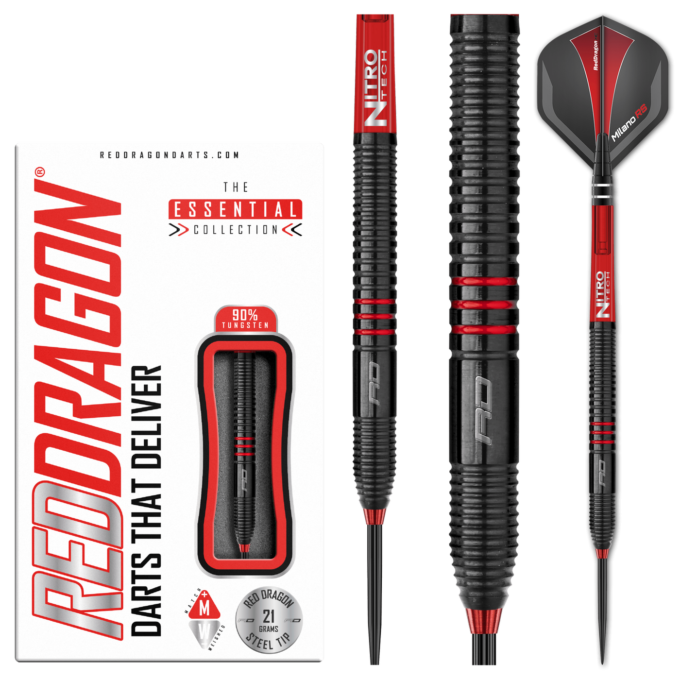 Red Dragon Milano RS1 90% Darts