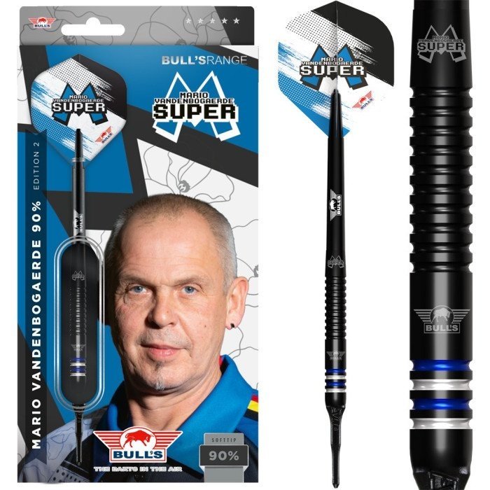 Bull's Mario Vandenbogaerde E2 90% Soft Tip Darts