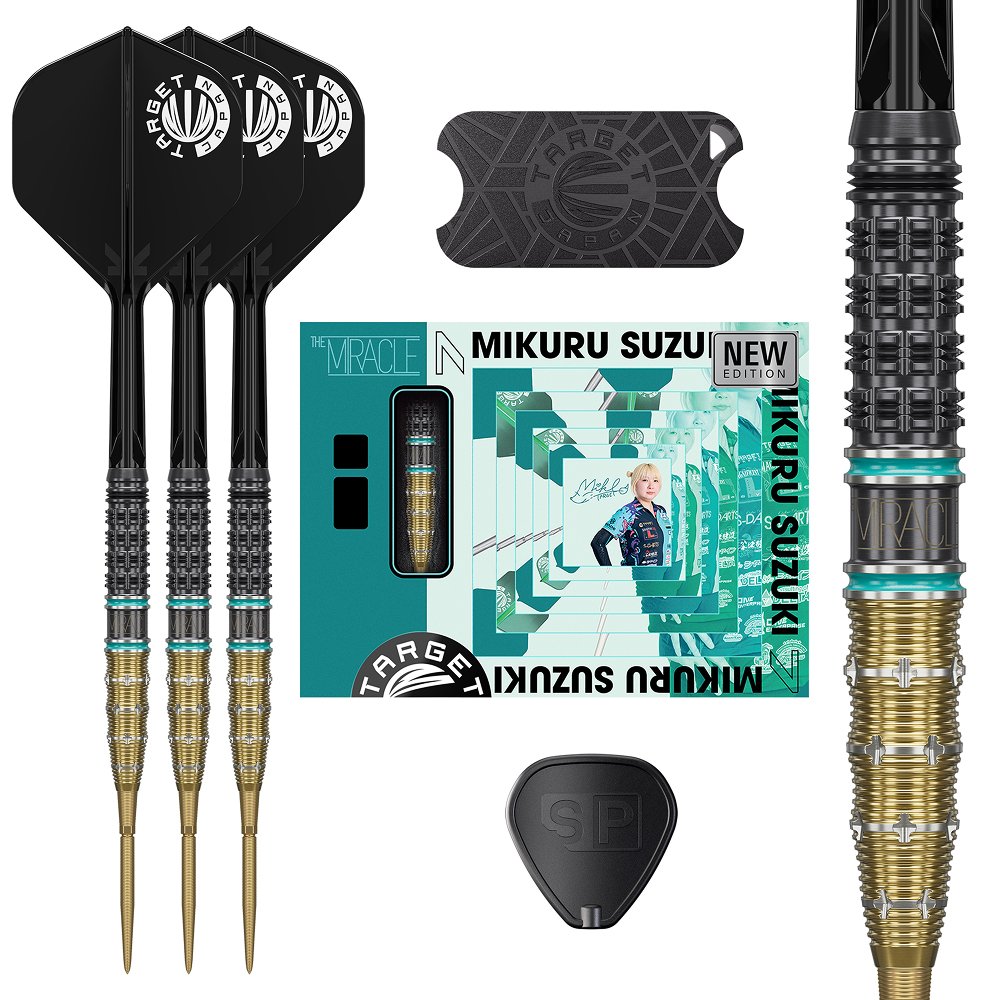 Target Japan Mikuru Suzuki The Miracle G7.5 Swiss Point 95% - Steel Tip Darts