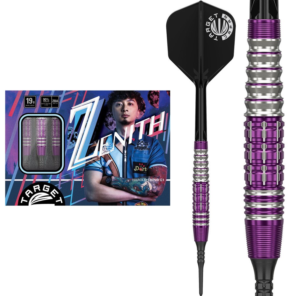 Target Japan Tung Suk Zenith G1 90% Soft Tip Darts