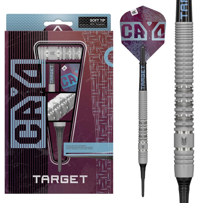 ダーツ TARGET 90% 17g GLUTTONY CRUX 11 Soft Tip Darts | Target Darts