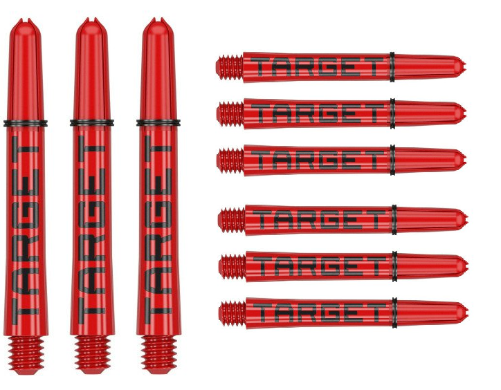 Cañas Target Pro Grip Tag 3 Set Red Black