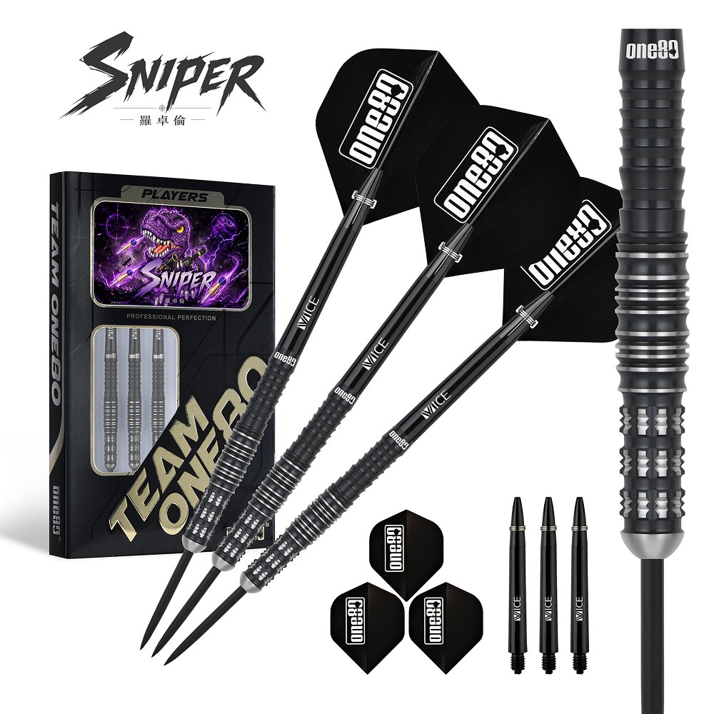 ONE80 Luo Zhuolun Sniper 90% - Steel Tip Darts - Dartshopper.com