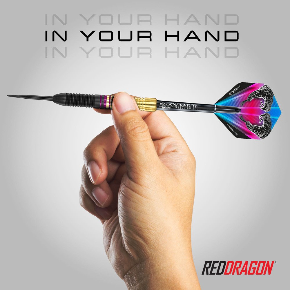 Red Dragon Peter Wright Snakebite Brass Dartshopper Exclusives