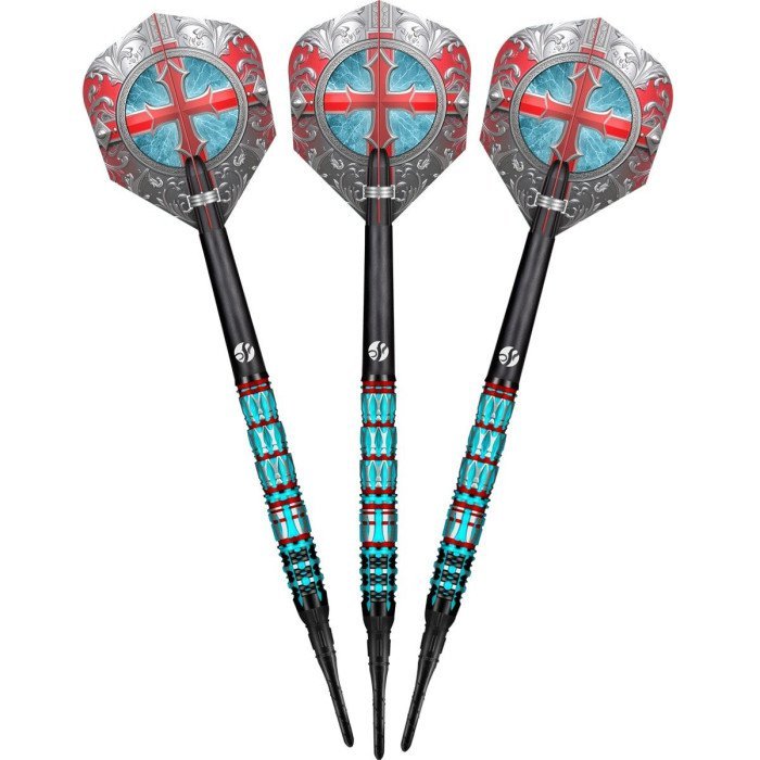 Shot Future Knights St George 95% Soft Tip Darts - Dartshopper