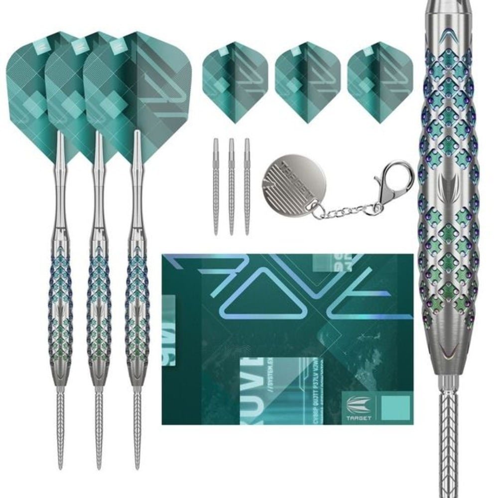 Target Rove 02 Swiss Point 90% Steel Tip Darts