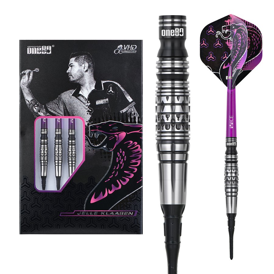 ONE80 Jelle Klaasen V3 90% - Soft Tip Darts