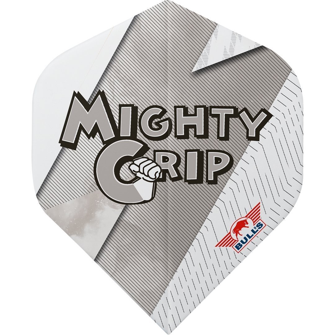 Bull's Series 100 Lightning White Mighty Grip NO2 Darts Flights
