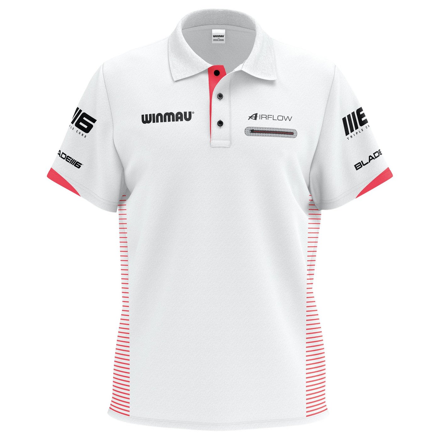 Winmau Pro-Line Shirt Blade 6 White