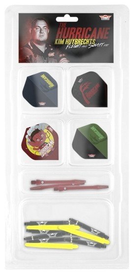 Bull's Hurricane Flight Shaft Kit Darts Flights