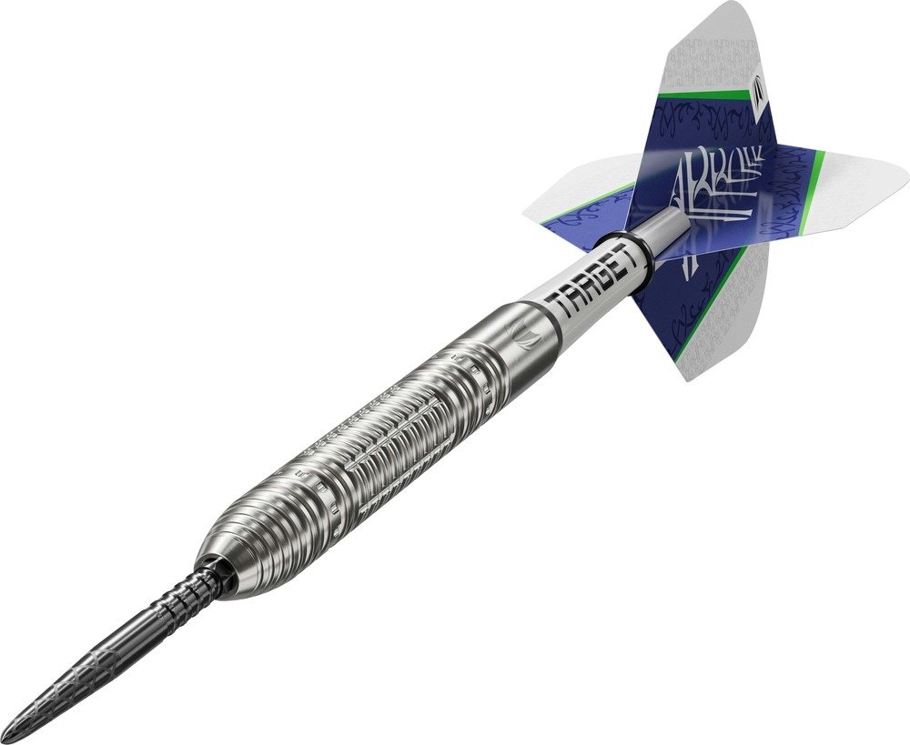 Target Darts Shane Mc Guirk G1 - Dardi In Acciaio 90% Tungsteno 23g - Swiss Point - Set Completo Con Alette E Astine Pro