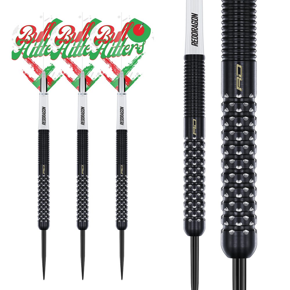 Red Dragon Bullhitters V1 90% Steel Tip Darts - Dartshopper.eu