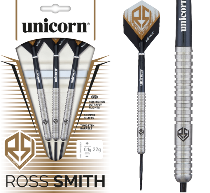 unicorn ROSS SMITH ダーツ 22g ユニコーン　ロススミス Unicorn Ross Smith Natural 90% Darts