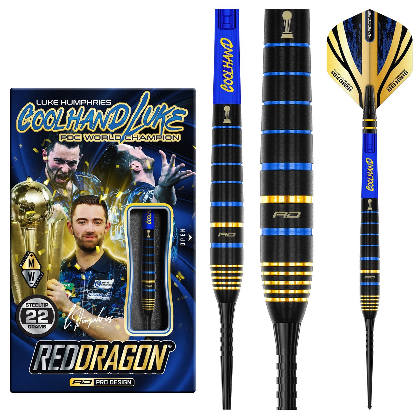 [Tweedekans] Red Dragon Luke Humphries TX4 Avenger 90%-24gram