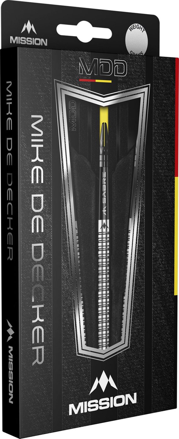 Mission Mike de Decker 95% - Steel Tip Darts - Dartshopper.com