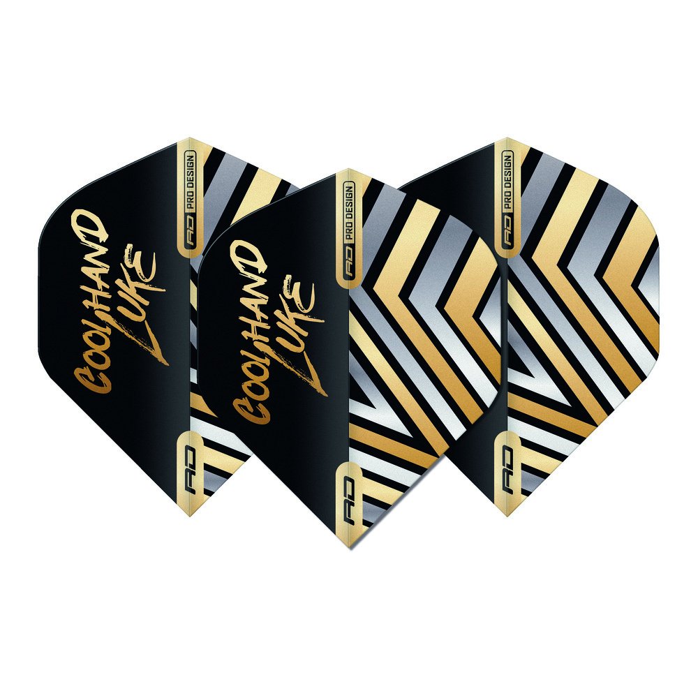 Plumas Red Dragon Luke Humphries Hardcore Premium Oro NO1
