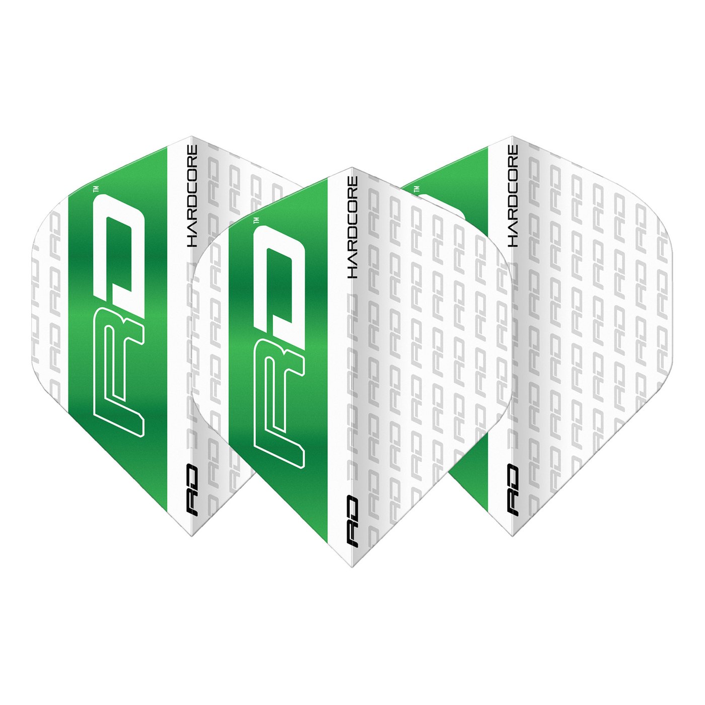 Red Dragon Hardcore XT White Darts Flights