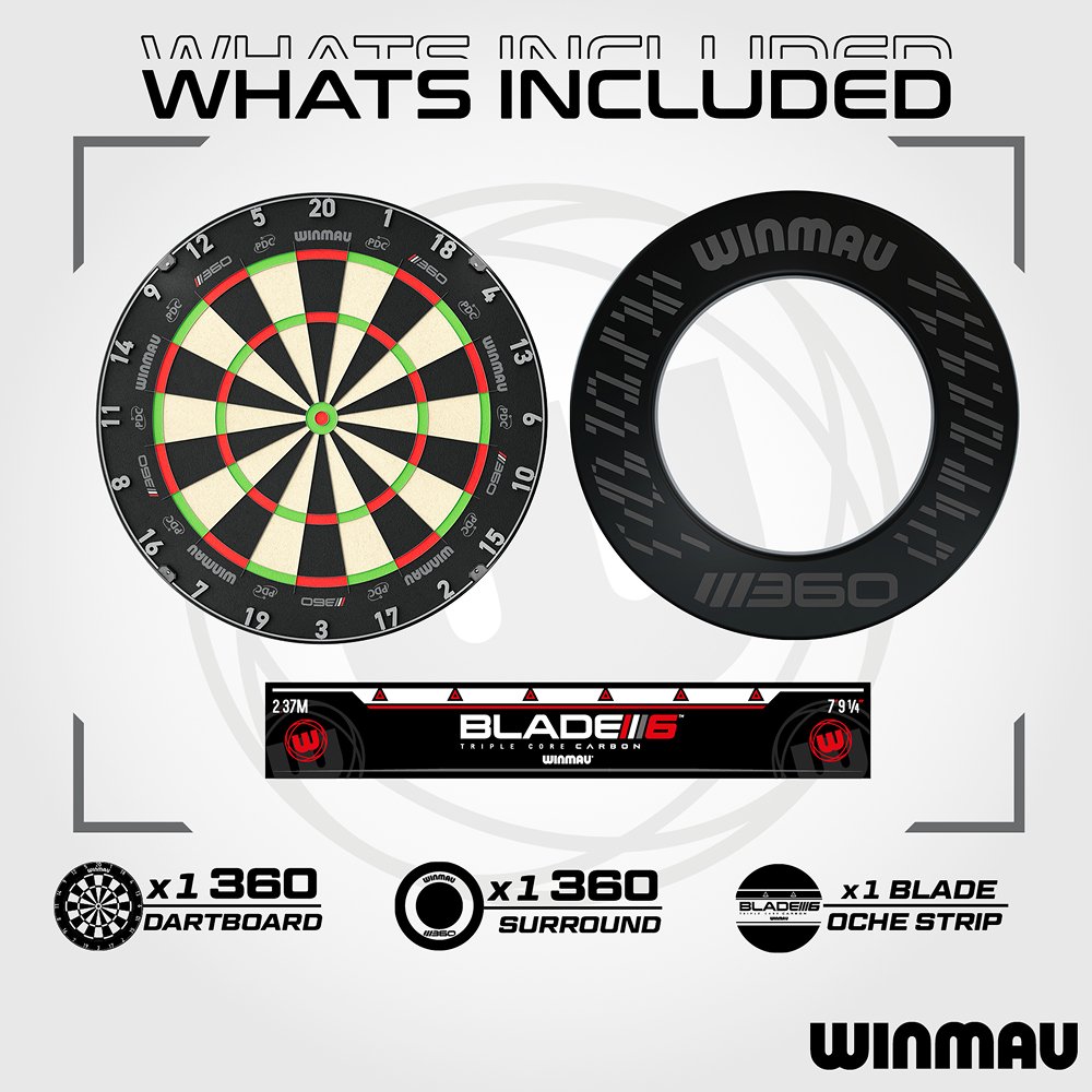 WINMAU Rock Legends Scorpions Love Drive Rhino Voli di Freccette Extra Spessi - 1 Set per Confezione (3 voli in Totale