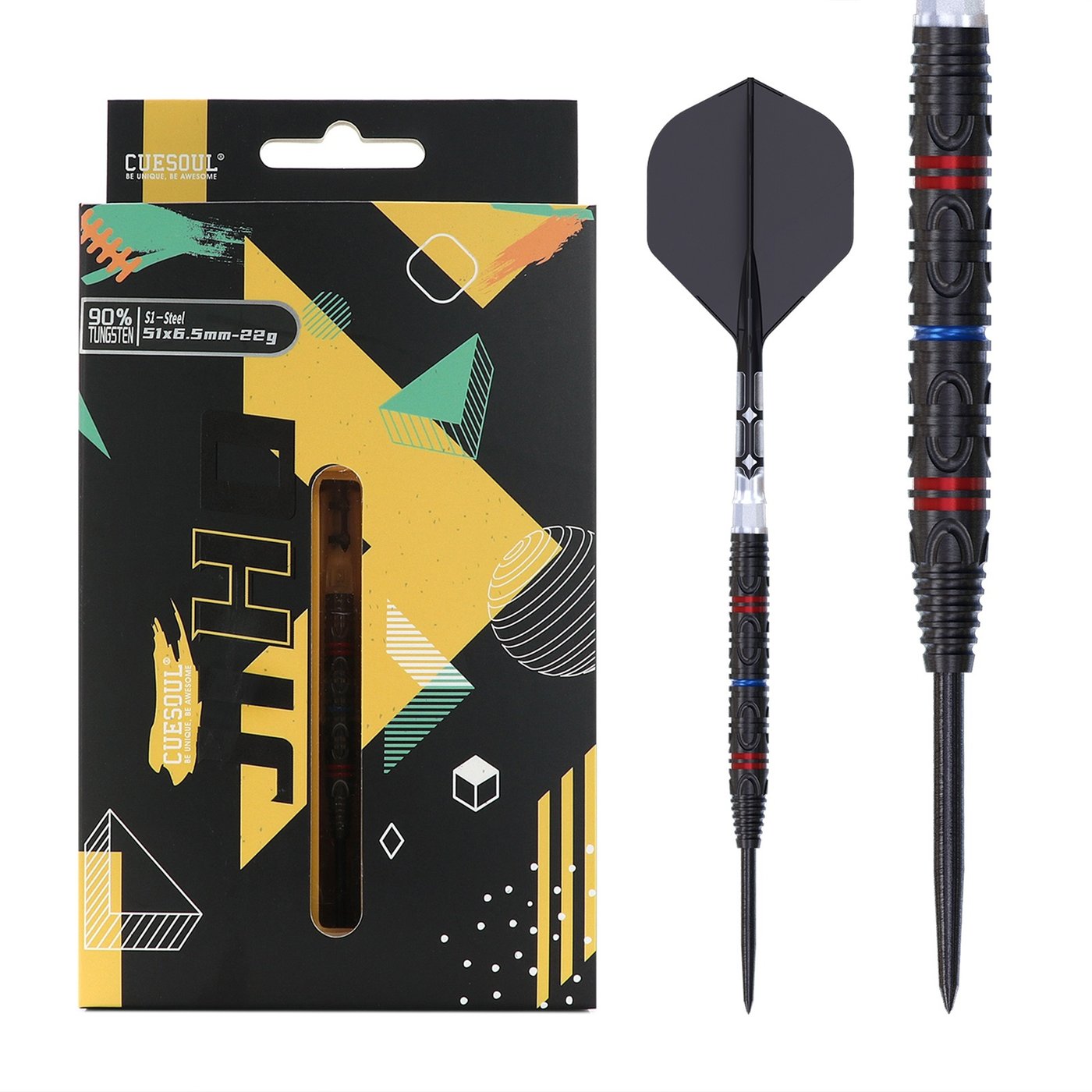 Cuesoul JIHO S1 90% - Steel Tip Darts
