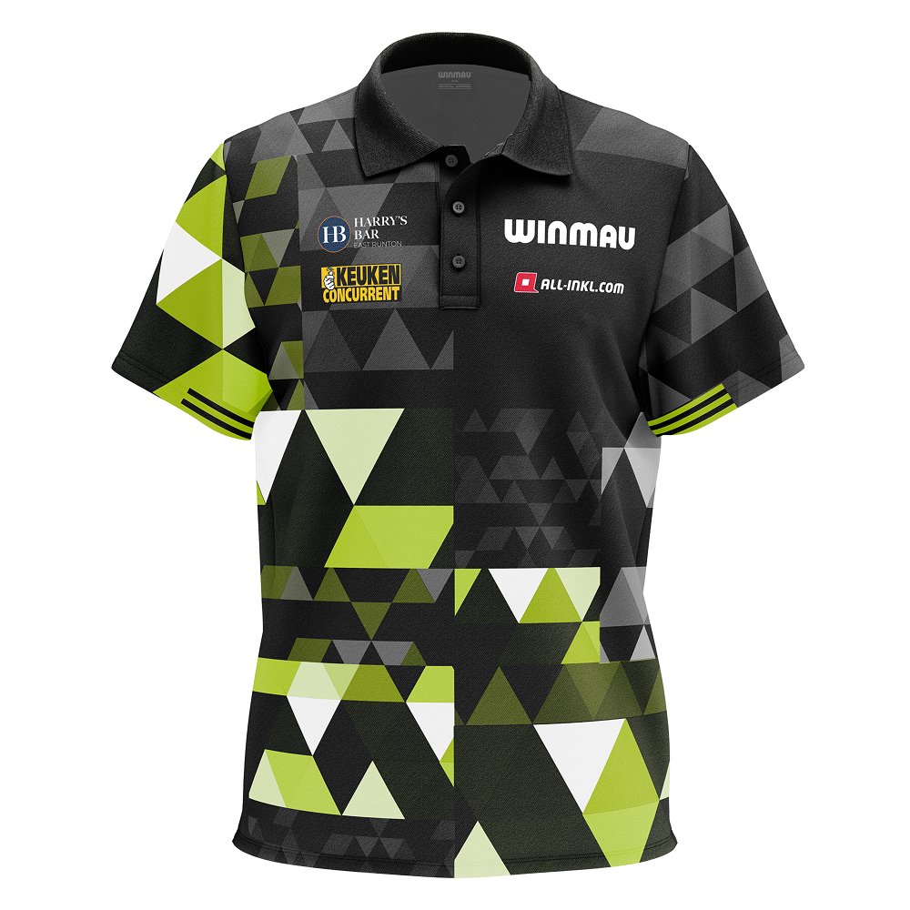 Winmau Michael van Gerwen Fan Edition Polo - Dartshirt