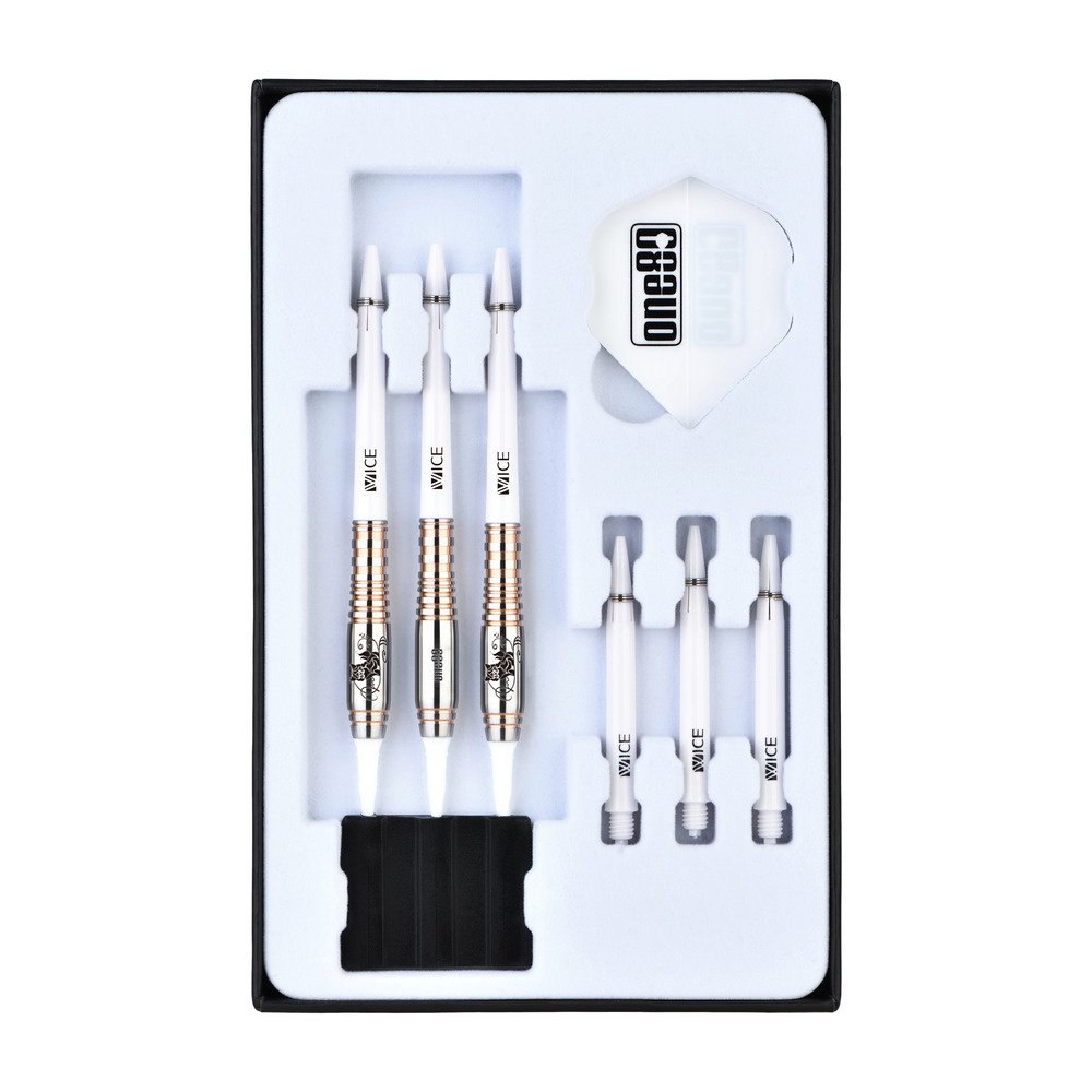【タングステン90%】ONE80 Mao Shimamura4ローズゴールド ONE80 Mao Shimamura 4 Rosegold 90% - Soft Tip Darts - Dartshopper.eu