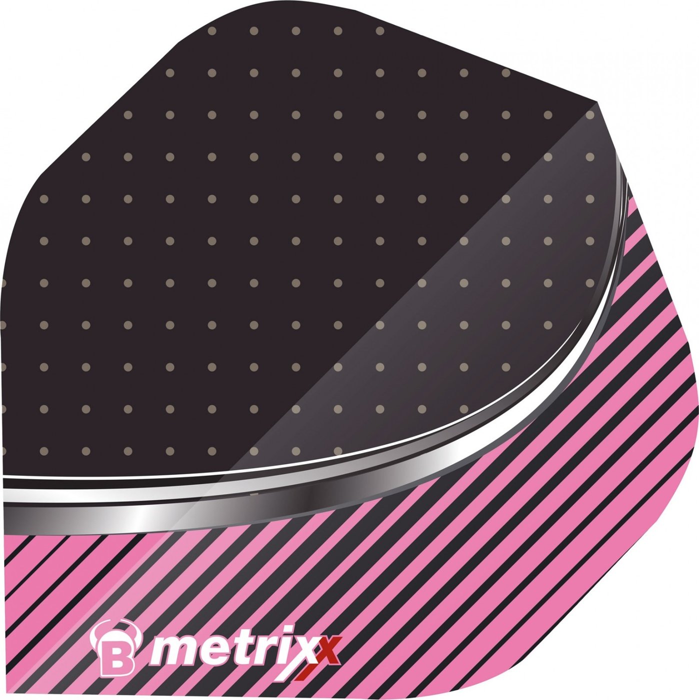 BULL'S Metrix Stripe Pink Darts Flights