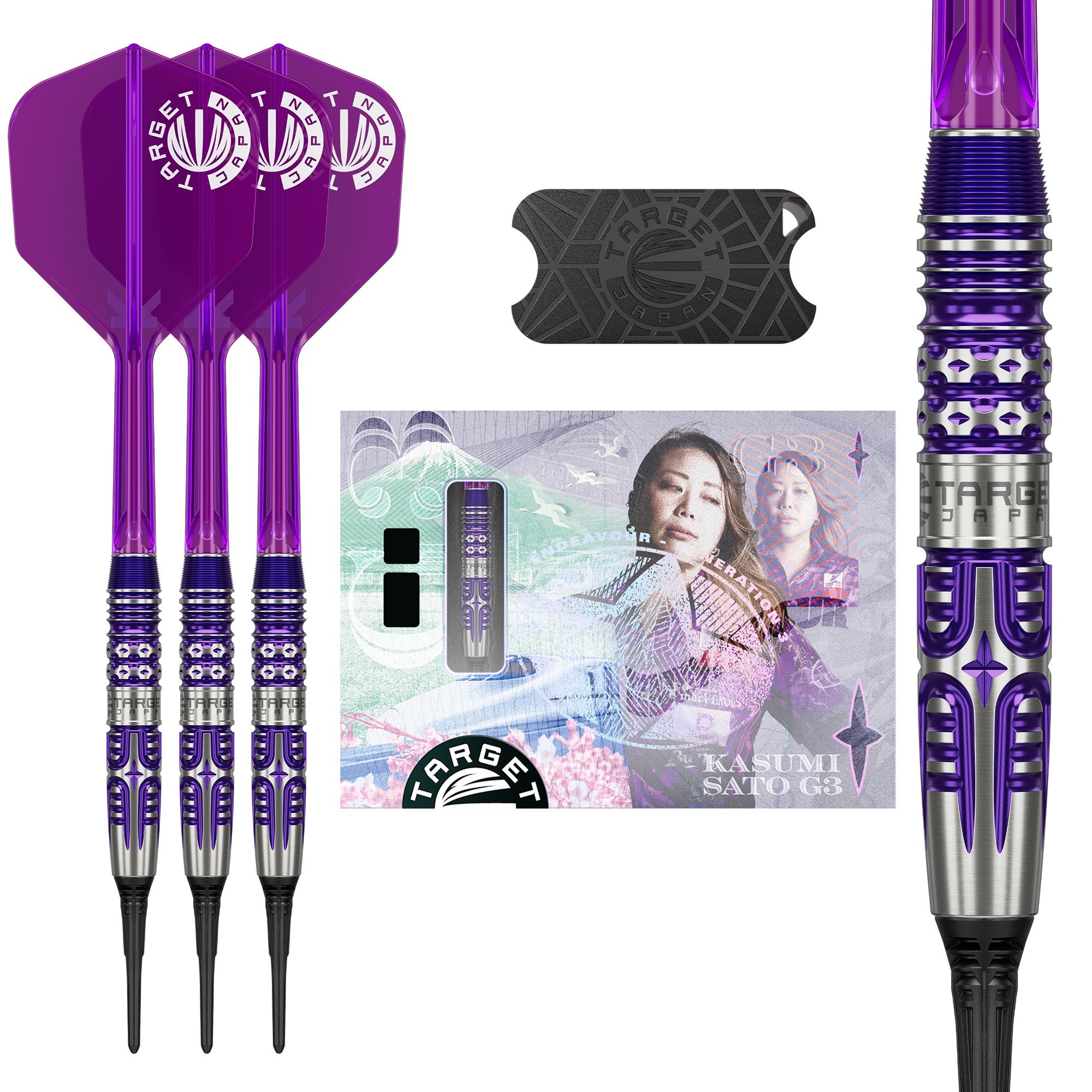 Target Japan Kasumi Sato Endeavour G3 90% - Soft Tip Darts