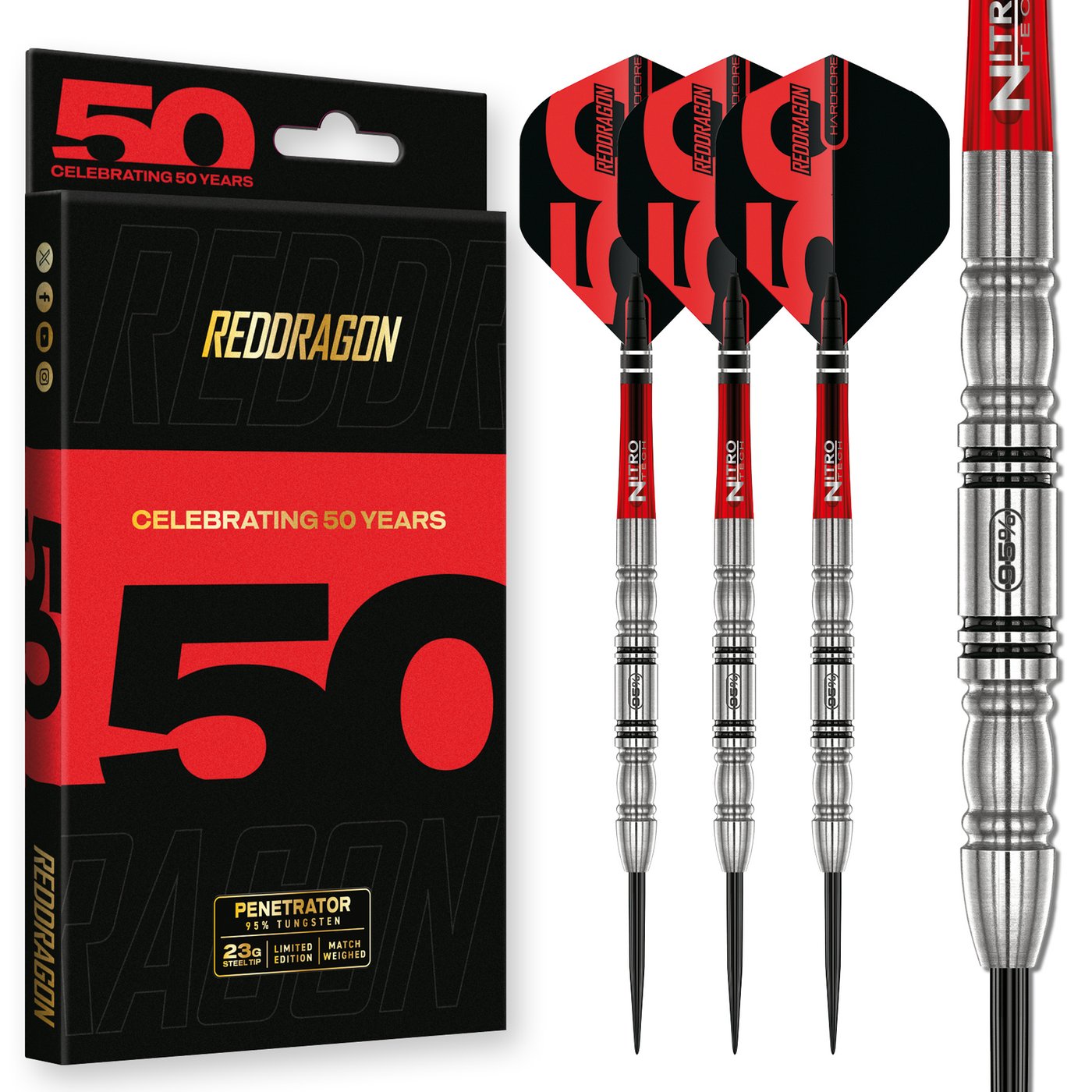 Red Dragon Penetrator 4 95% Limited Edition Darts