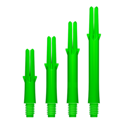 L-Style L-Shaft Locked Straight Green Dart Shafts