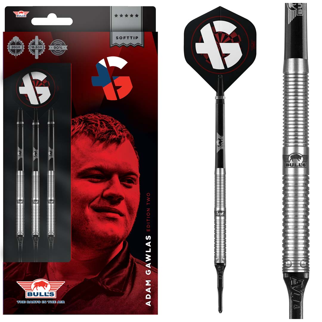 Bull's Adam Gawlas E2 90% Soft tip Darts