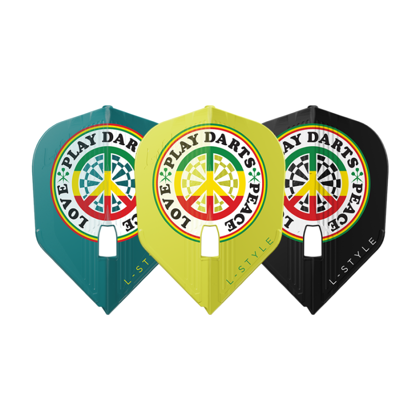 L-Style L3 Kami Deta Hedman V4 Mix Darts Flights
