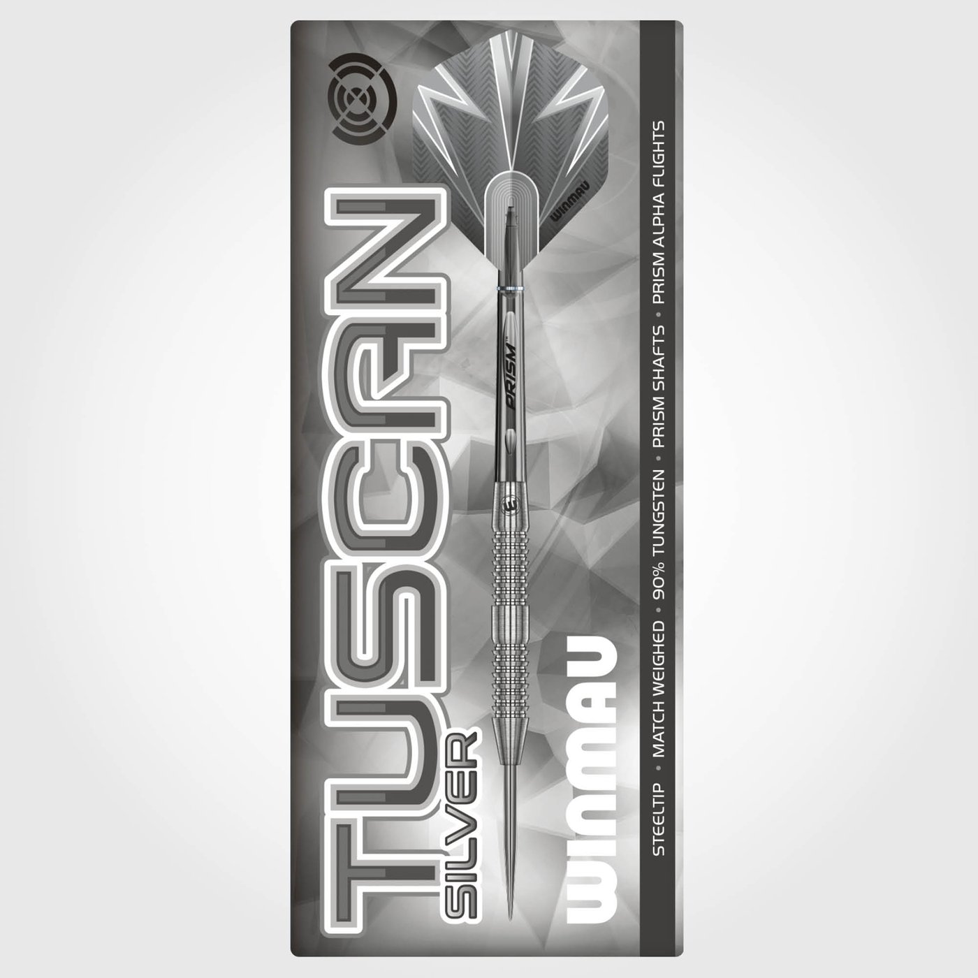 Winmau Tuscan Silver 90% Steel Tip Darts - Dartshopper