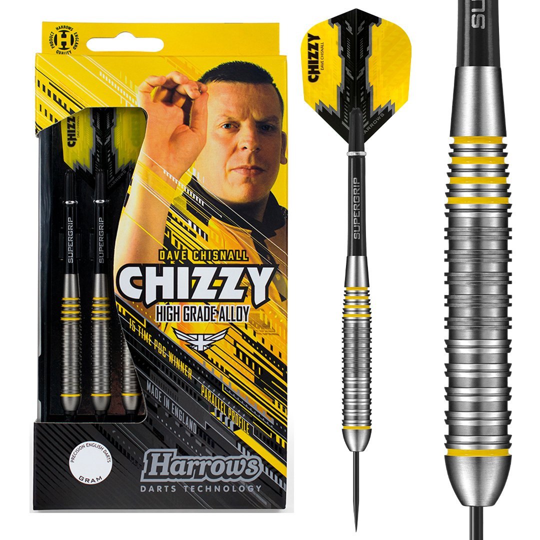 Harrows Dave Chisnall Brass - Steel Tip Darts